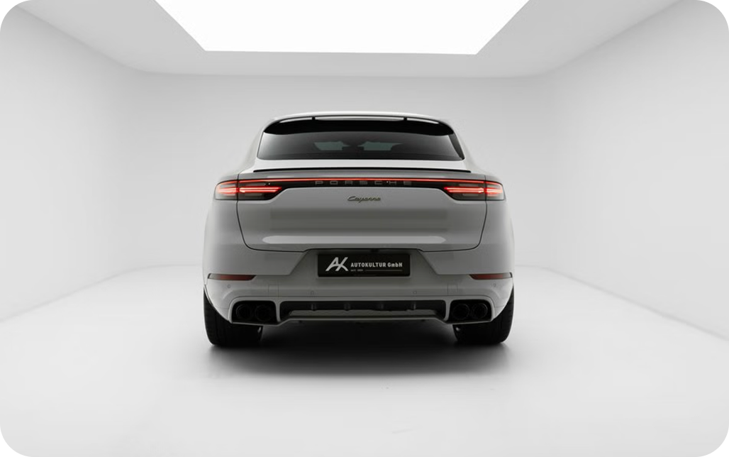 Rear straight-on