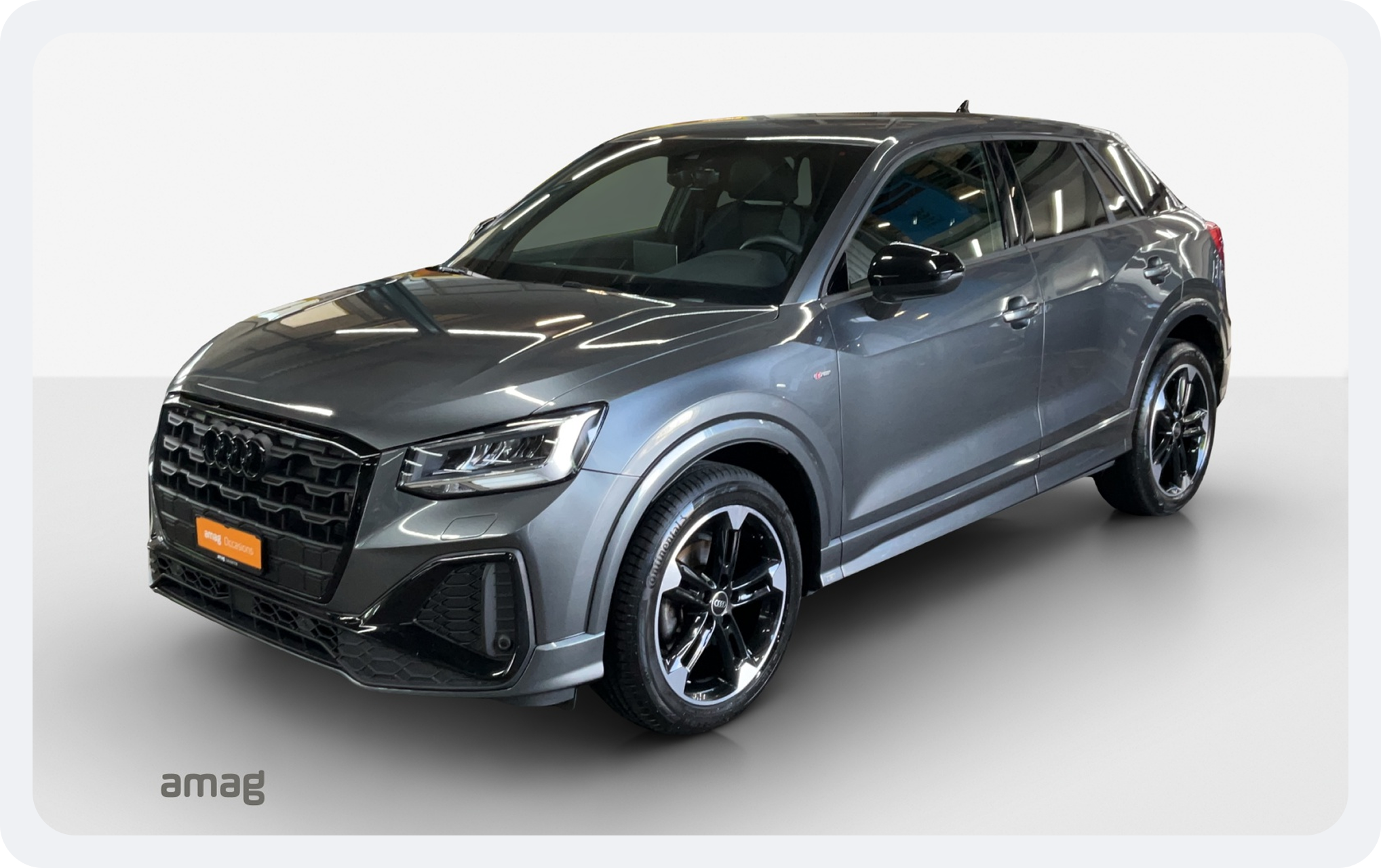 Audi Q2 S line processed by autofox for AMAG Occasions