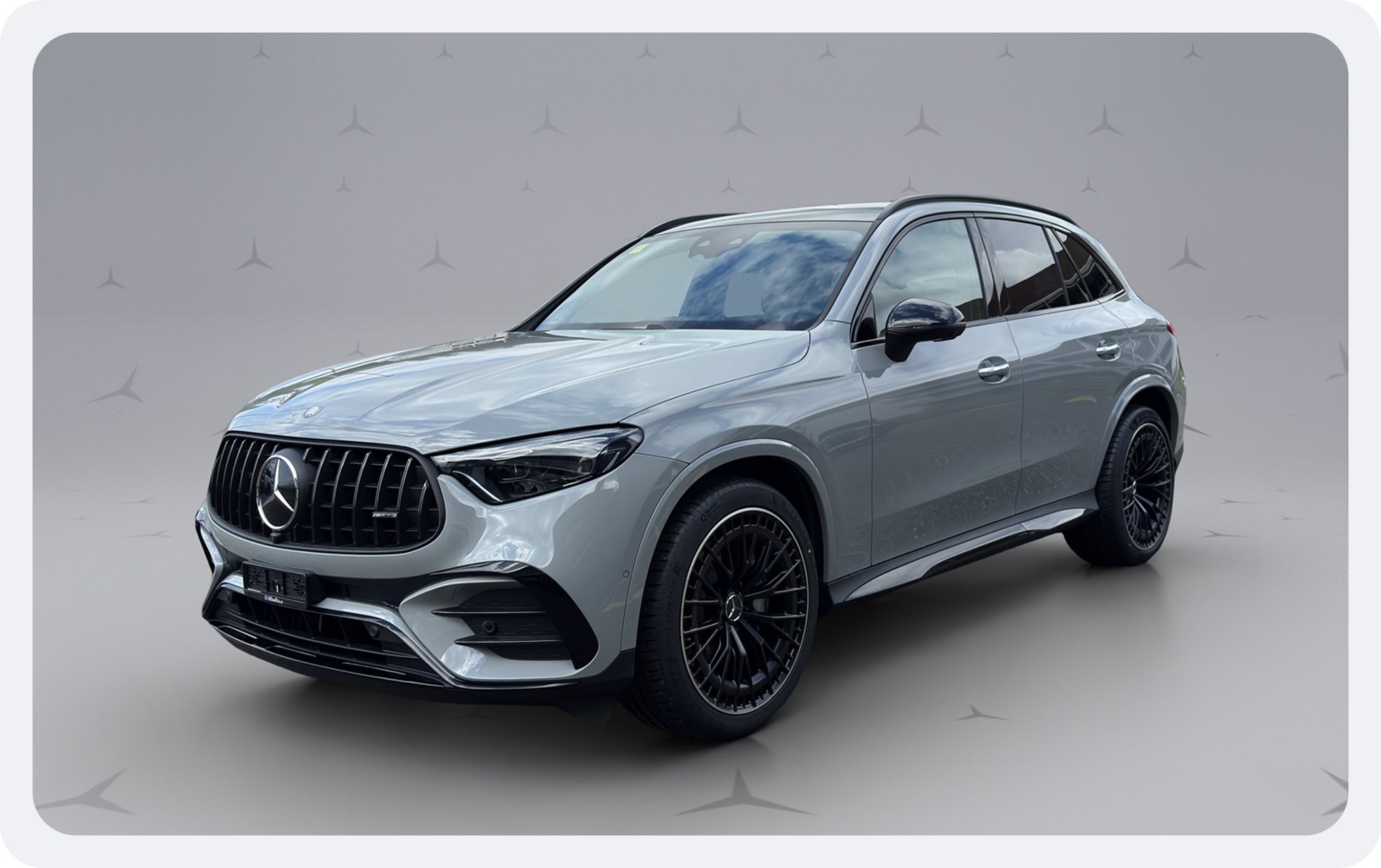 Mercedes-AMG GLC processed by autofox on branded backdrop